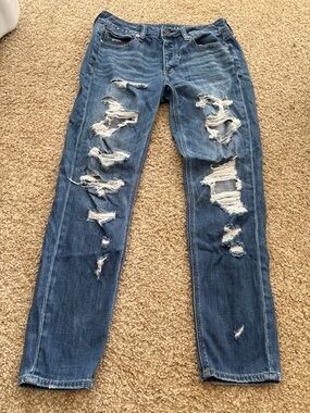 Women’s Distressed Blue Denim skinny Jeans